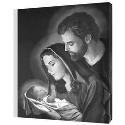 Obraz religijny na płótnie Święta Rodzina - Ikony i obrazy sakralne - miniaturka - grafika 1