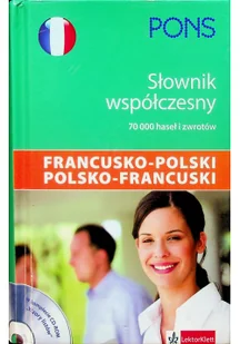 Pons Słownik współczesny francusko polski polsko francuski - LektorKlett - Słowniki języków obcych - miniaturka - grafika 2