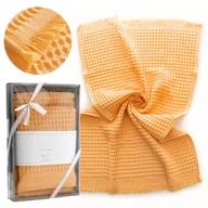 Ręczniki - Komplet Ręczników Cinar Nil 2 sztuki 50x90 & 70x140 Bawełna Gofrowana - miniaturka - grafika 1