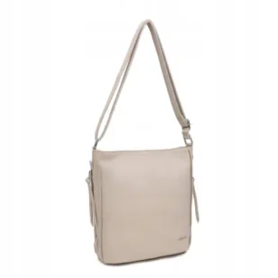 Beżowa Torebka Damska na Ramię Shopper LUIGISANTO Skóra Ekologiczna - Torebki damskie Beżowa Torebka Damska na Ramię Shopper LUIGISANTO Skóra Ekologiczna - Torebki damskie - miniaturka - grafika 1