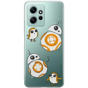 ERT GROUP etui na telefon Xiaomi REDMI NOTE 12 4G, case oryginalny i oficjalnie licencjonowany przez Star Wars, wzór BB 8 010, optymalnie dopasowane, plecki z TPU częściowo przeźroczyste - Etui i futerały do telefonów - miniaturka - grafika 1