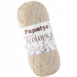 Włóczka PAPATYA Ecological Bawełniana BAWEŁNA 100% 100g / 300m BEŻOWY 304 - Pasmanteria Włóczka PAPATYA Ecological Bawełniana BAWEŁNA 100% 100g / 300m BEŻOWY 304 - Pasmanteria - miniaturka - grafika 1