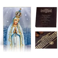Ikony i obrazy sakralne - Ikona religijna Matka Boża Fatimska - miniaturka - grafika 1