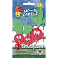 Nasiona i cebule - Rzodkiewka Saxa 2 okrągła, czerwona - Rzodkieweczki Kuleczki W.Legutko - miniaturka - grafika 1