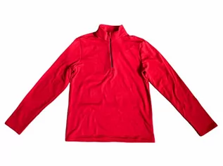 Bluzy męskie - CMP CMP Męska bluza polarowa Rolli, czerwona (Ferrari), 58 3E15747_C580_58 - grafika 1
