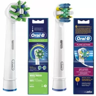 Końcówki do szczoteczek elektrycznych - 2 Końcówki Oral-B Cross Action Floss Action - miniaturka - grafika 1