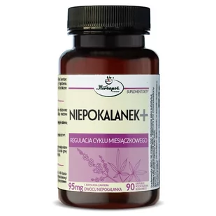 KRAKOWSKIE ZAKŁADY ZIELARSKIE "HERBAPOL" W KRAKOWI Niepokalanek + suplement diety 90 kapsułek - Suplementy naturalne - miniaturka - grafika 2