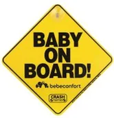 Inne akcesoria do pielęgnacji dzieci - Automobilio lipdukas Baby On Board Bebe Confort, geltonas - miniaturka - grafika 1