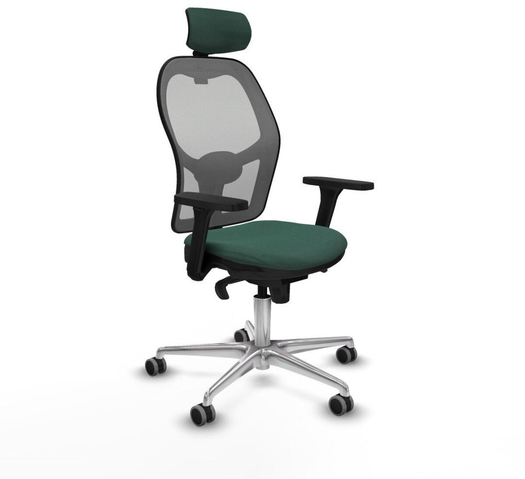 Krzesło Biurowe z Zagłówkiem Jorquera Piqueras y Crespo 3D086G2 Kolor Zielony