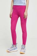 Spodnie sportowe damskie - LA Sportiva spodnie outdoorowe Camino kolor różowy Q61411411 - La Sportiva - miniaturka - grafika 1