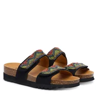 Klapki i japonki damskie - Klapki Scholl Zafirah 2.0 Med. MF00652 Czarny - miniaturka - grafika 1