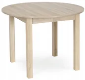 Stoły - Stół Rozkładany Okrągły do Jadalni Kuchenny Drewniany Loft Dąb Sonoma Harry - miniaturka - grafika 1