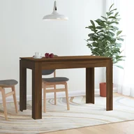 Stoły - Lumarko Stół jadalniany, brązowy dąb, 120x60x76 cm - miniaturka - grafika 1