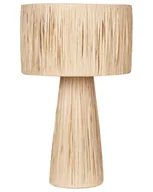 Lampy stojące - Lampa stołowa rafia naturalna WELMEL - miniaturka - grafika 1