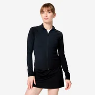 Bluzy sportowe damskie - Bluza damska Domyos Gym & Pilates rozpinana - miniaturka - grafika 1