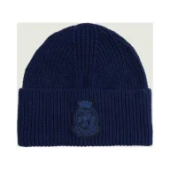 Czapki męskie - Tommy Hilfiger Wełniana czapka TH CREST z dodatkiem kaszmiru - miniaturka - grafika 1