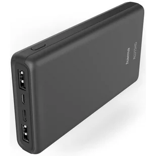 Hama Powerbank Power Pack ALU15HD 15000 mAh Antracytowy - Powerbanki - miniaturka - grafika 1