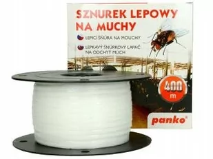 Panko Sznurek lepowy, lep na muchy. Zestaw na muchy do stajni 400m. - Zwalczanie i odstraszanie szkodników - miniaturka - grafika 1