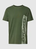 Koszulki męskie - T-shirt z nadrukowanym motywem - miniaturka - grafika 1