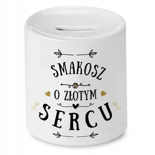 Dla Smakosza Skarbonka na Urodziny Prezent z Nadrukiem ze Zdjęciem + Opakowanie na prezent (wzór 03) - Skarbonki Dla Smakosza Skarbonka na Urodziny Prezent z Nadrukiem ze Zdjęciem + Opakowanie na prezent (wzór 03) - Skarbonki - miniaturka - grafika 1