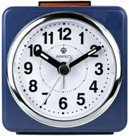 Zegary - Budzik Perfect BB06602 niebieski mały 6,5 cm . - miniaturka - grafika 1