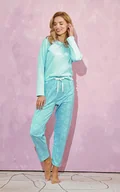 Piżamy damskie - PIŻAMA TARO 3217 ABI AW25 (kolor turkus, rozmiar XL) - miniaturka - grafika 1