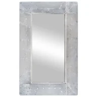 Lustra - vidaXL Lumarko Lustro ścienne w stylu Aviator, 80x50 cm, metalowe 320637 - miniaturka - grafika 1