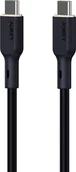 Kable USB - Kabel USB Aukey USB-C - USB-C 1 m Czarny CB-SCC141 Black - miniaturka - grafika 1