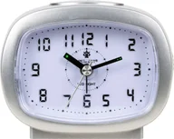 Zegary - Perfect Budzik Perfect BB09007 srebrny 9,2 cm podświetlenie drzemka . - miniaturka - grafika 1