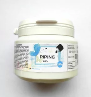 PIPING GEL DO DEKORACJI SPOŻYWCZEJ 200G - Dodatki do ciast w proszku - miniaturka - grafika 1