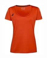 Koszulki sportowe damskie - Koszulka damska Babolat Play Cap Sleeve Top Women Fiesta Red M - miniaturka - grafika 1