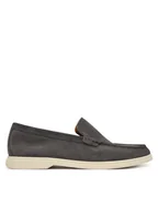 Półbuty męskie - BOSS Lordsy Sienne 50543083 Szary - miniaturka - grafika 1