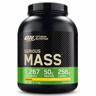 Optimum Nutrition Serious Mass, Banana - 2730 g - Odżywki białkowe - miniaturka - grafika 1
