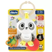 Gryzaki dla dzieci - Grzechotka z gryzakiem panda Chicco - miniaturka - grafika 1