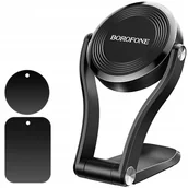 Uchwyty samochodowe do telefonów - Borofone Borofone Keeper magnetyczny uchwyt samochodowy 10_17451 - miniaturka - grafika 1
