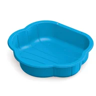 Place zabaw - DOLU piaskownica plastikowa Muszla niebieska - miniaturka - grafika 1