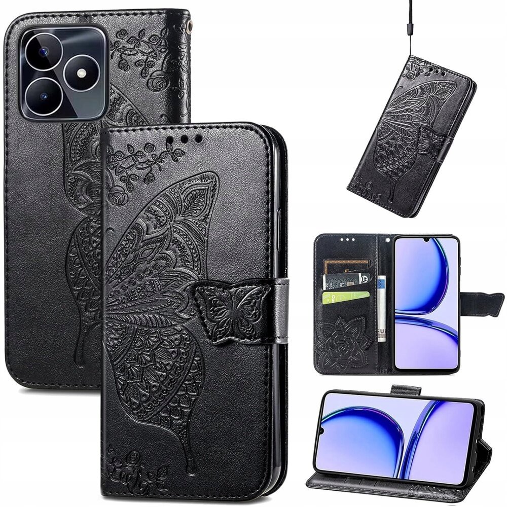 Etui Z Klapką Do Realme Note 50 Obudowa Portfel Pokrowiec Futerał Wallet