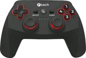 Kontrolery gier na PC - C-TECH Gamepad Khort pro PC/PS3/Android, 2x analog, X-input, vibrační, bezdrátový, USB GP-12 - miniaturka - grafika 1