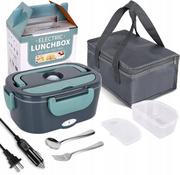 Lunch boxy - Elektryczny Lunch Box Podgrzewacz Obiad 230 12/24V - miniaturka - grafika 1