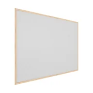 Tablice i flipcharty - Tablica korkowa jasny szary kolor korka (rama drewniana) 60x40 cm - miniaturka - grafika 1