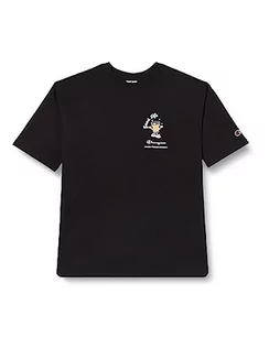Koszulki męskie - Champion Męski t-shirt Rochester 1919 Graphic Gallery T-Shape Crewneck S-s, czarny, rozmiar XL, czarny, XS - grafika 1