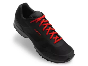 GIRO, Buty rowerowe męskie, GAUGE, czarny, czerwony, rozmiar 46 - Buty rowerowe - miniaturka - grafika 1