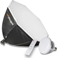 Lampy studyjne - Lampa studyjna Walimex walimex pro LED 45W Octagon Ø65cm Bi color - miniaturka - grafika 1