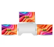 Monitory - Extralink Smart Life S780 3-Screen 14" Full HD IPS 50Hz do laptopa 12" do 18,5" S780 - miniaturka - grafika 1