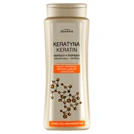 Szampony do włosów - Joanna Keratyna Szampon odbudowujący 400 ml - miniaturka - grafika 1