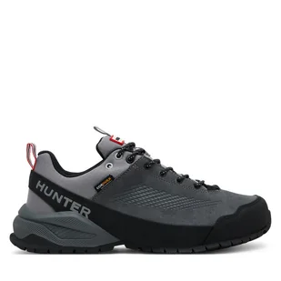 Trekkingi Hunter H8-219 Szary - Buty trekkingowe męskie - miniaturka - grafika 1