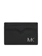 Etui na dokumenty i karty - MICHAEL Michael Kors Etui na karty kredytowe Edisson 39S5LEDD0L Czarny - miniaturka - grafika 1