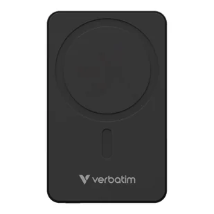 Powerbank verbatim charge 'n' go essentials magnetic wireless 5000mah usb-c pd 3.0 black - Powerbanki - miniaturka - grafika 1
