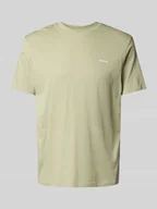 Koszulki męskie - T-shirt z nadrukiem z logo model ‘Dero’ - miniaturka - grafika 1