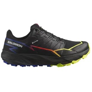 Buty do biegania dla mężczyzn Salomon Thundercross Gore-Tex Rozmiar butów (UE): 42 2/3 / Kolor: czarny/żółty - Buty trekkingowe męskie - miniaturka - grafika 1